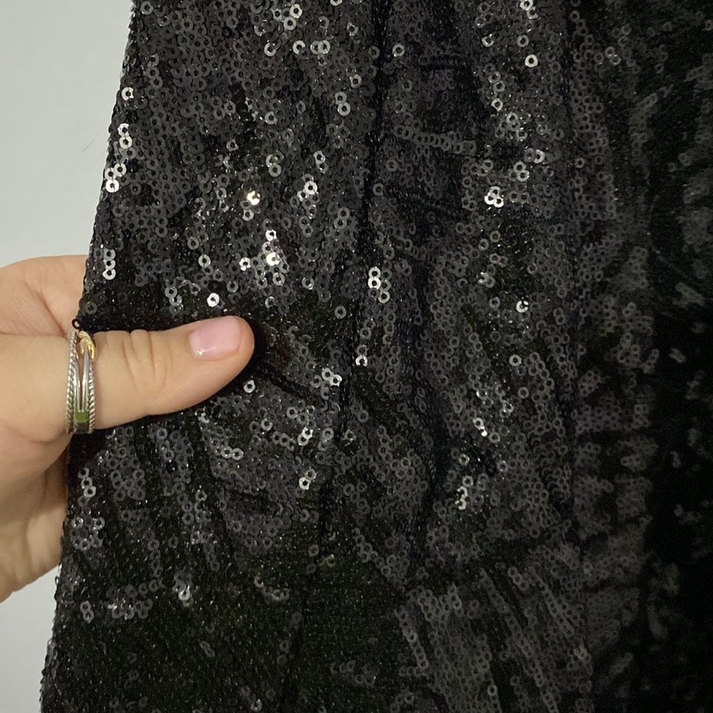 Black mini dress open back from cosmopolitan BRAND NEW FITS LIKE A M - Picture 4 of 6